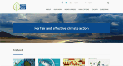 Desktop Screenshot of carbonmarketwatch.org